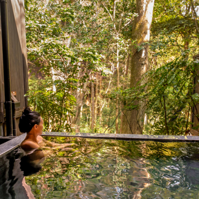 Ontspan in een traditionele onsen